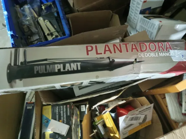 Plantadora de doble mango