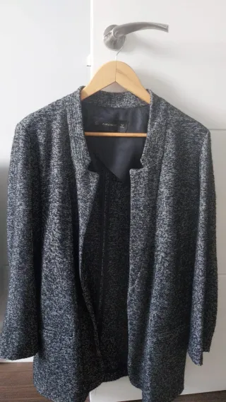 Americana Zara Gris Talla L