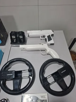 Nintendo Wii Nera + Giochi e Accessori