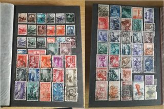 Lotto di 500 Francobolli usati Italia Repubblica.