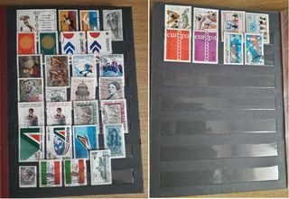 Lotto di 500 Francobolli usati Italia Repubblica.