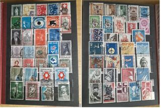 Lotto di 500 Francobolli usati Italia Repubblica.