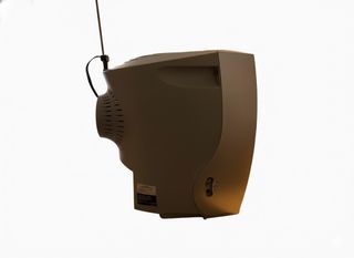 Televisore Samsung Vintage Grigio Argento