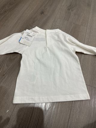 Camiseta manga larga niño oso