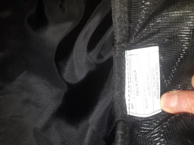 Portatrajes Ejército de Tierra Negro