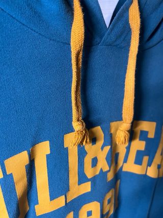 Sudadera Pull&Bear Teal Talla M