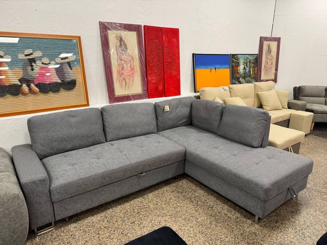 Sofá con Cama y Arcón. Nuevo de Fábrica