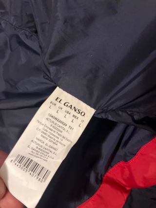 Plumas El Ganso Azul y Rojo