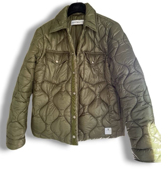 Giacca trapuntata Department 5 verde taglia S