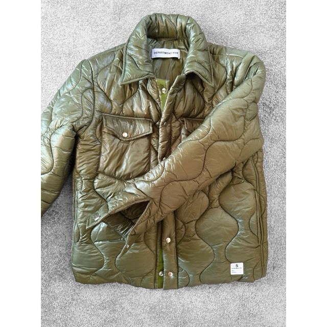 Giacca trapuntata Department 5 verde taglia S