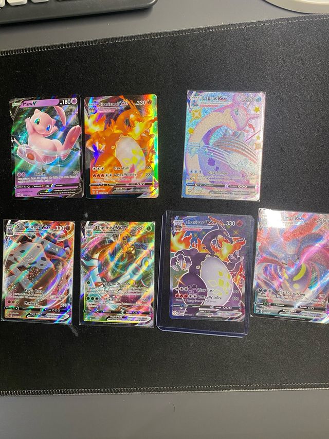 Cartas Pokémon V y VMAX ORIGINALES