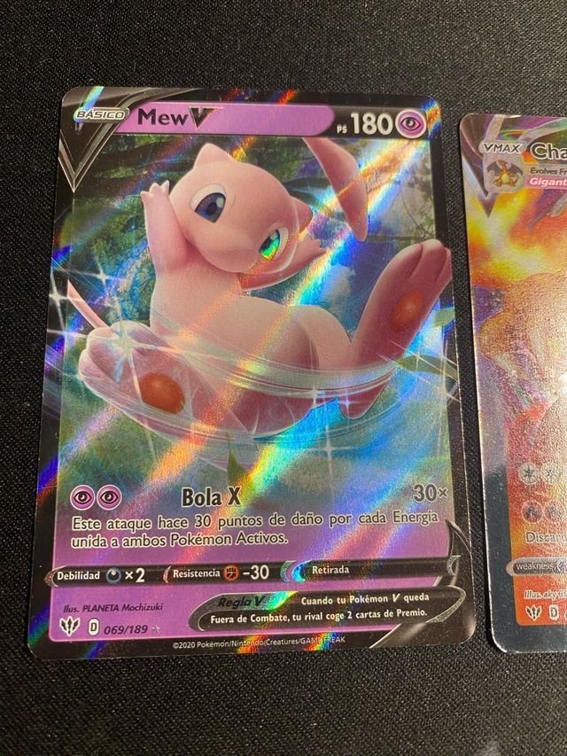 Cartas Pokémon V y VMAX ORIGINALES