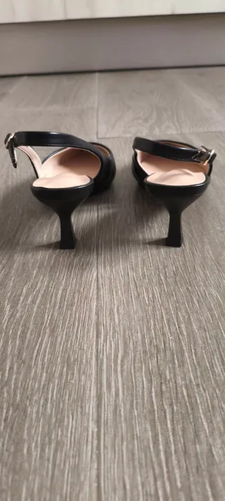 Zapatos Stilettos Negros Sin Estrenar