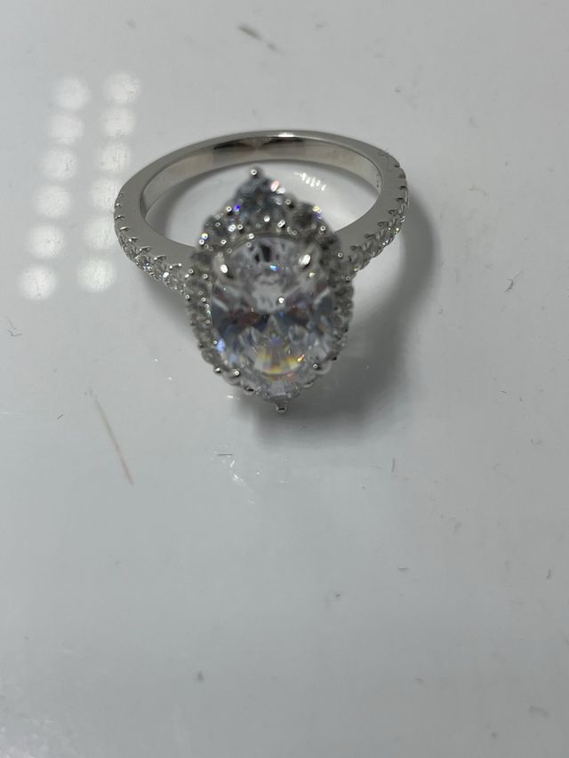 Anillo Plata de Ley con Circonitas