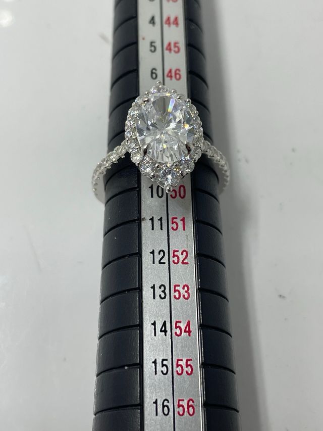 Anillo Plata de Ley con Circonitas