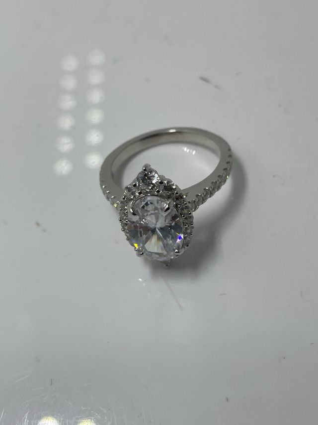 Anillo Plata de Ley con Circonitas