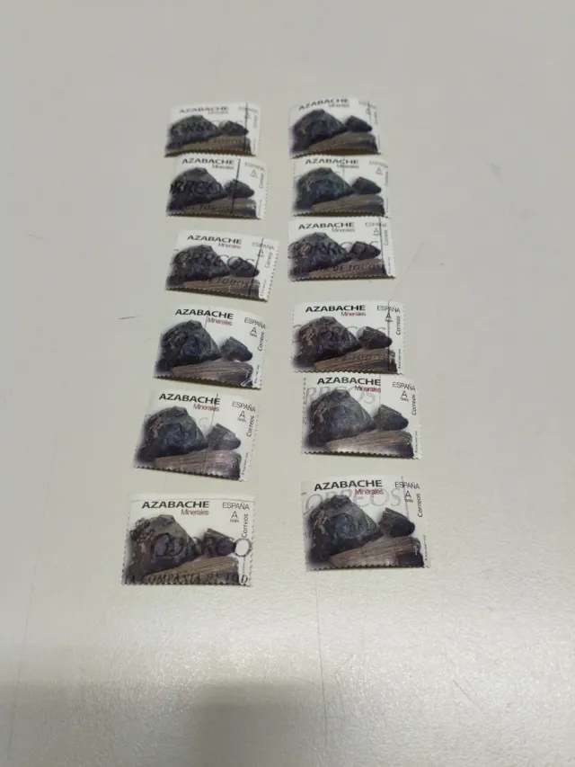 Sigilli Spagna Azabache Minerali
