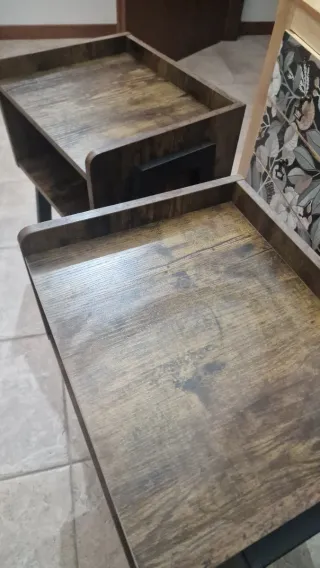 Set 2 comodini in legno