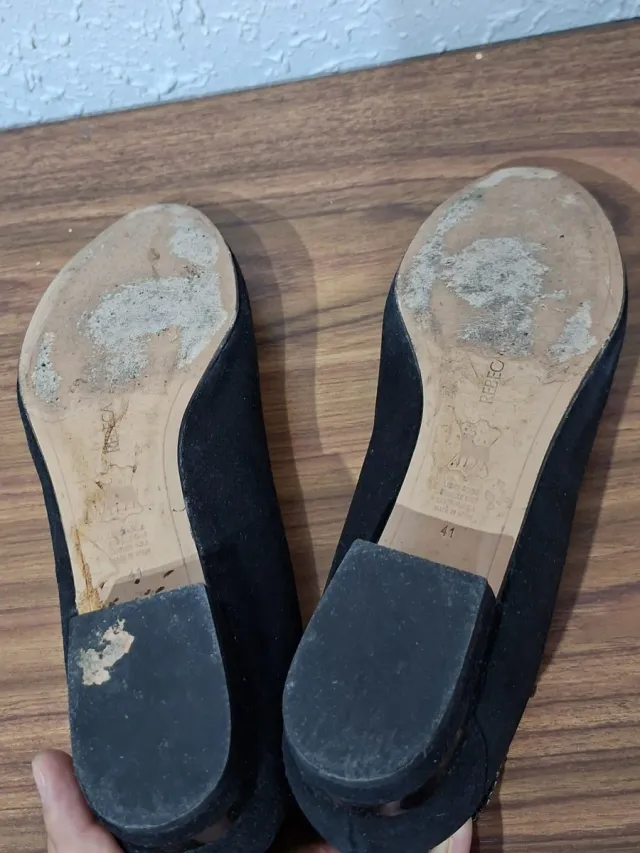 Preciosas Bailarinas negras con brillantes