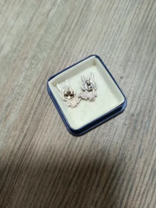 Pendientes Supernenas Plata Infantil