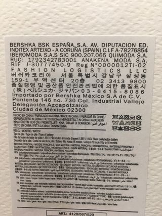 Reloj Bershka Transparente Verde Lima