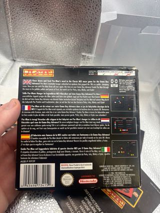 Pac-Man NES Classics Game Boy Advance