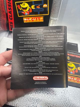 Pac-Man NES Classics Game Boy Advance