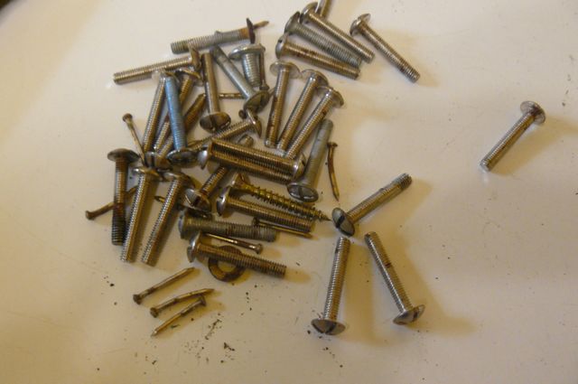 Tiradores Antiguos de Bronce