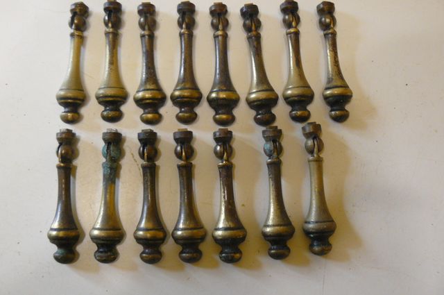 Tiradores Antiguos de Bronce