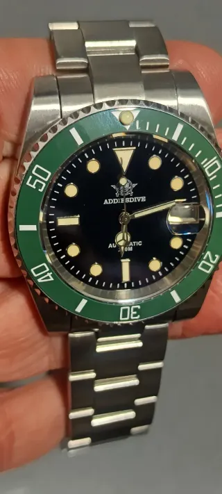Reloj ADDIESDIVE Negro y Verde
