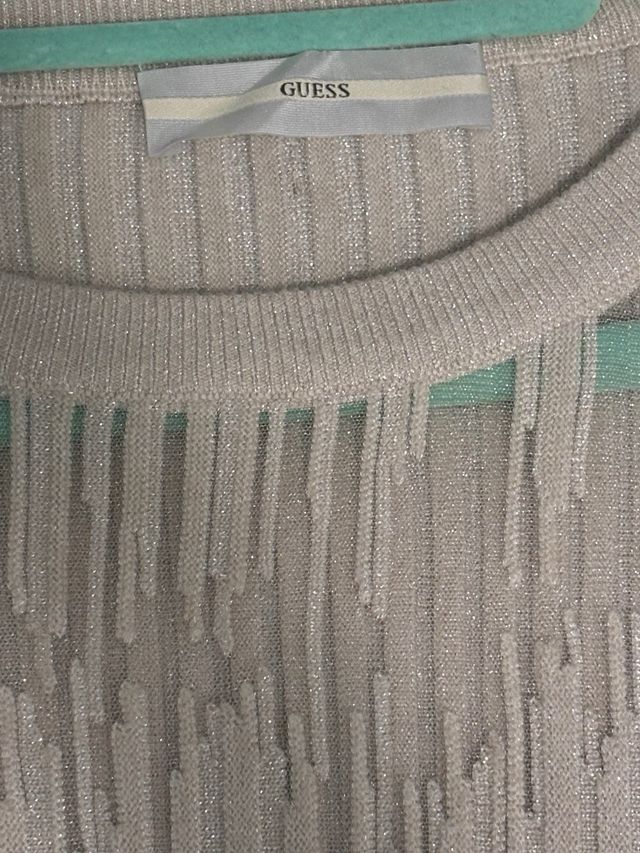 Vestito Guess Beige taglia M , ma veste S