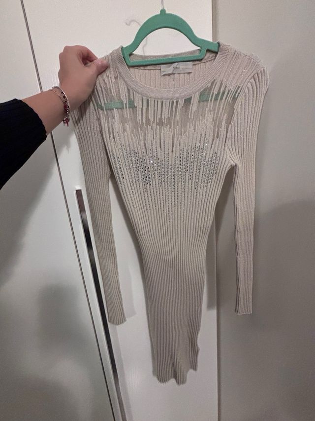 Vestito Guess Beige taglia M , ma veste S