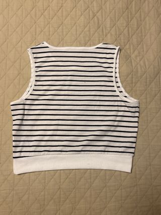 Camiseta de tirantes a rayas