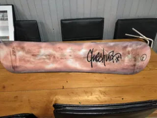 Tabla de Snowboard con Fijaciones