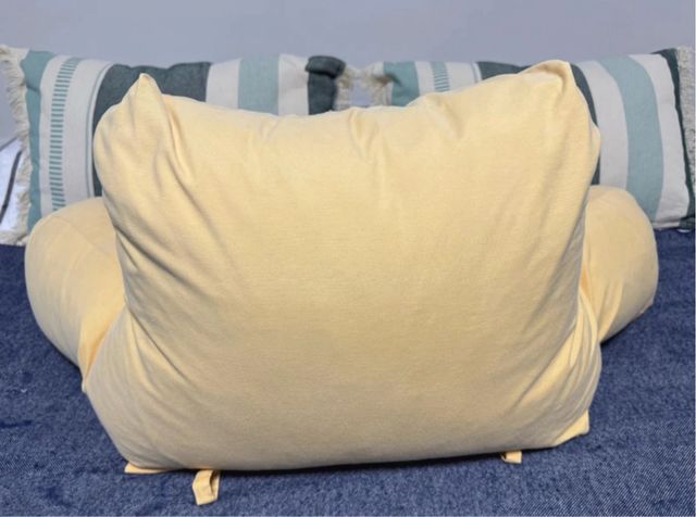 Cojín Almohada Lectura Amarillo