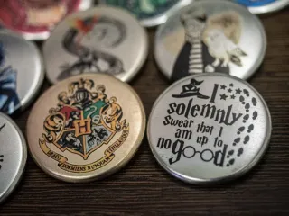 12 Chapas Harry Potter
