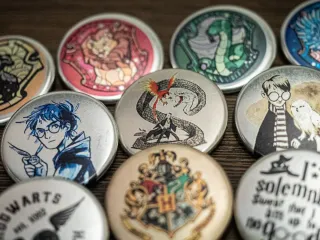 12 Chapas Harry Potter