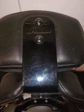 Asiento Pasajero Indian Scout Marrón