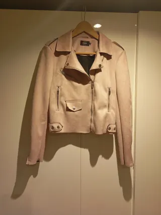 Torera Only rosa pelle pesca Taglia S