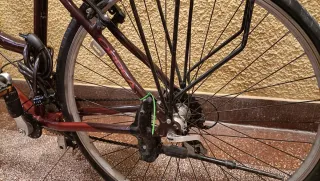 BicicletaOrbea con kit conversión a bici eléctrica