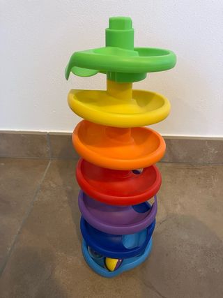 Torre a spirale Lidl arcobaleno