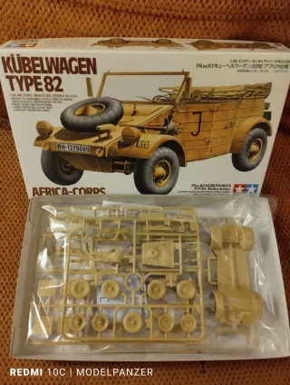 Tamiya 1/35 Kübelwagen Type 82 Africa-Corps