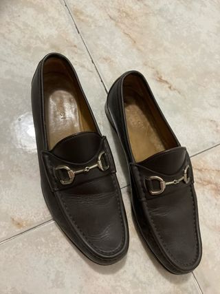 Mocassini Gucci Uomo Marrone taglia 8 1/2