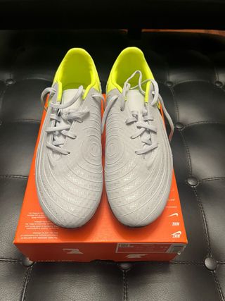 Scarpe calcio Nike Phantom GX grigie e gialle