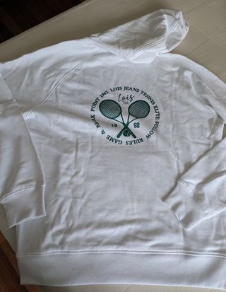 Sudadera Lois Talla XL Blanca