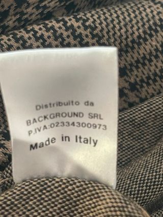 Abito fantasia check