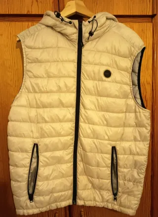 Chaleco Bershka Beige Talla XL