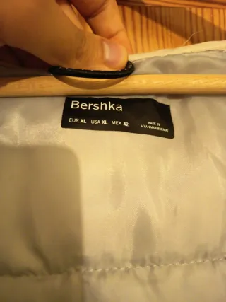 Chaleco Bershka Beige Talla XL