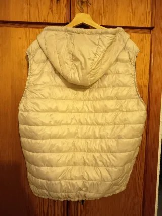 Chaleco Bershka Beige Talla XL