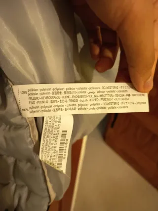 Chaleco Bershka Beige Talla XL